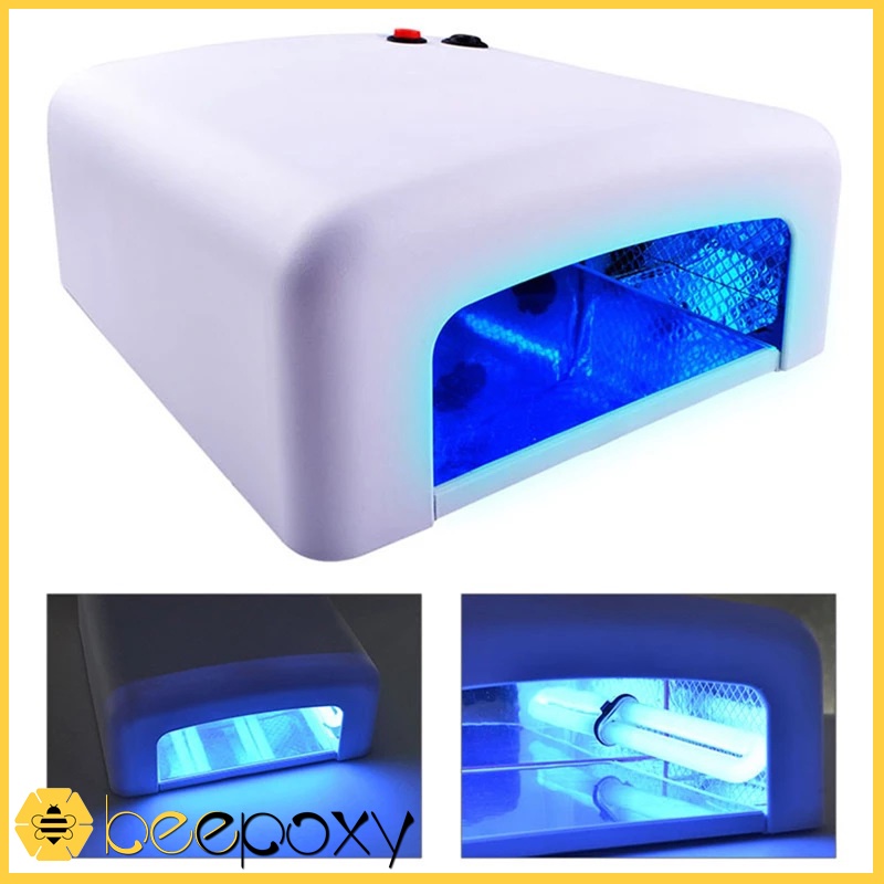 Đèn UV 36w Tia Cực Tím Sấy Khô Resin, Móng Tay, Màn Hình Điện Thoại