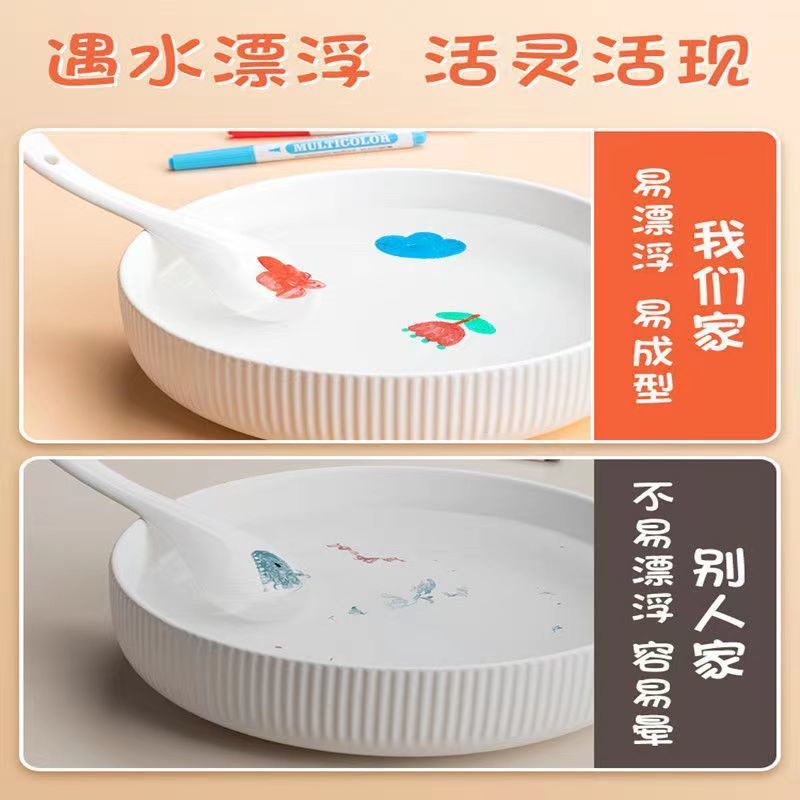 Bút Vẽ Nổi Trên Mặt Nước Không Độc Hại Có Thể Xóa Được Nhiều Màu Sắc Dành Cho Trẻ Em