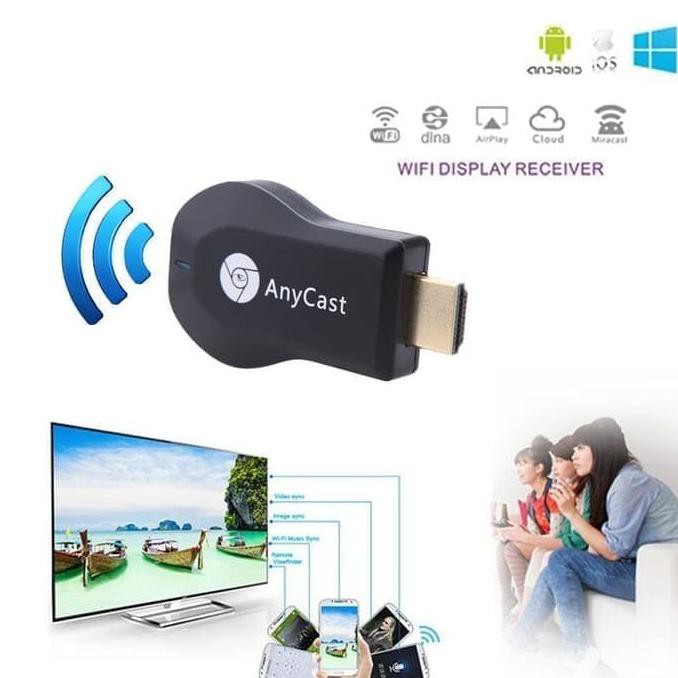 Anycast Thiết Bị Kết Nối Wifi / M2 Plus / M4 / Miracast / Ezcast Mã 005