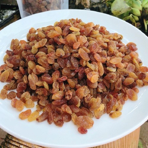 Nho khô vàng/Nho khô đen nhập khẩu loại 1 - Nho khô vàng/đen Ấn Độ không đường vị ngọt tự nhiên
