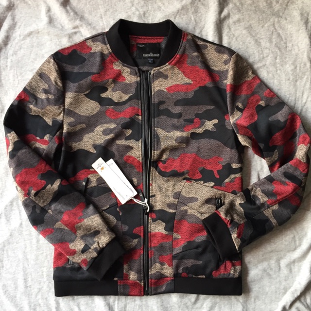 Áo khoác bomber nam nữ rằn ri