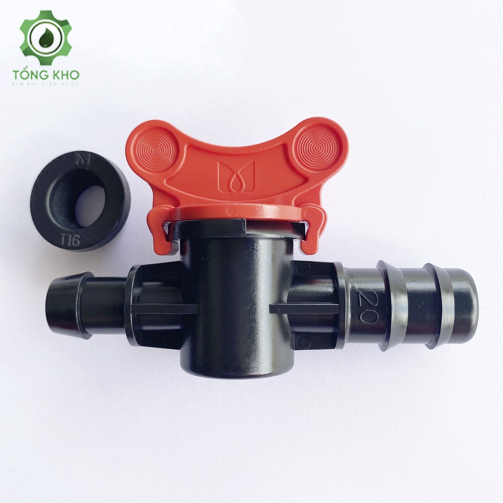 Van khóa LDPE - Phụ kiện ống LDPE - Hệ thống tưới ngoài trời - Hệ thống tưới cây cảnh - Tổng kho kim điện nước