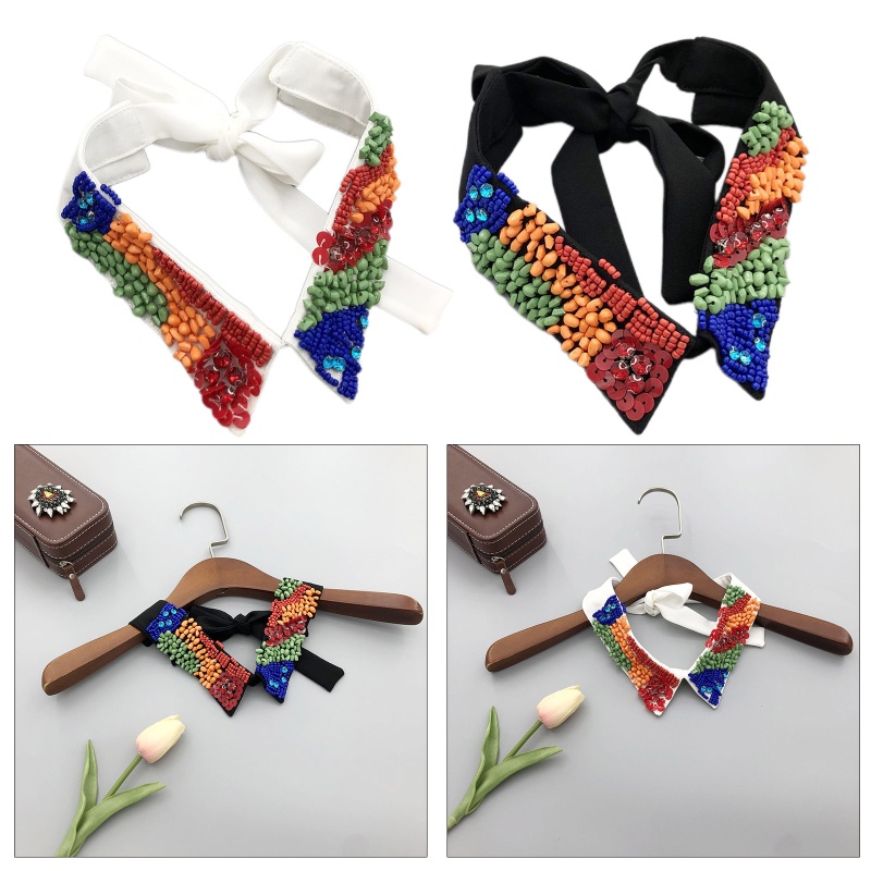 Vòng Cổ Choker Đính Hạt Có Thể Tháo Rời