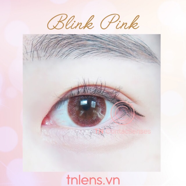 Kính áp tròng BLINK PINK 14.0 - Độ cận 0->6 - Hsd 6->8 tháng