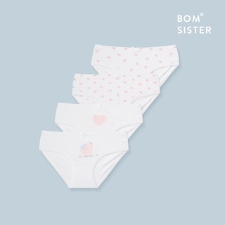 Combo 4 quần cotton pha hoạ tiết dễ thương BOM SISTER CBQ2021