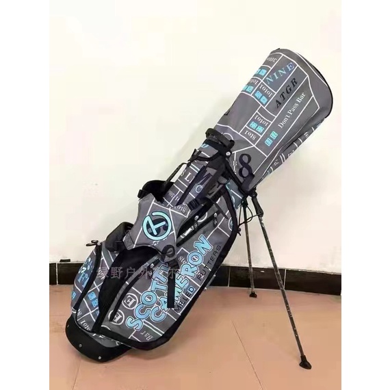 Túi Đựng Gậy Golf SCOTTY CAMERON Đựng Được 16 Gậy, Chất Liệu Vải Dù Siêu Nhẹ, Chống Nước Tốt, Có Chân Chống Chéo