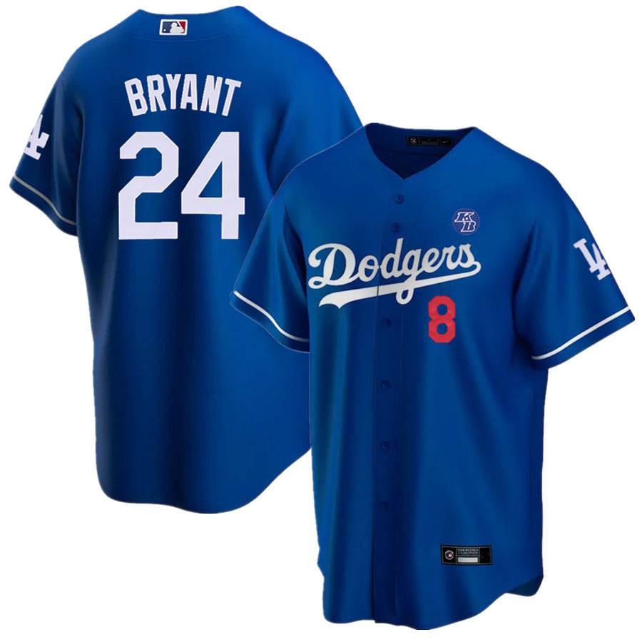 Áo Thun Bóng Chày NP2 MLB Los Angeles Dodgers Kobe Thời Trang Cho Nam Và Nữ