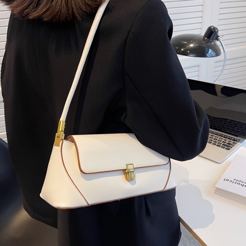 IELGY Túi Đeo Vai Kết Cấu Đơn Giản Đường Phố Cho Nữ