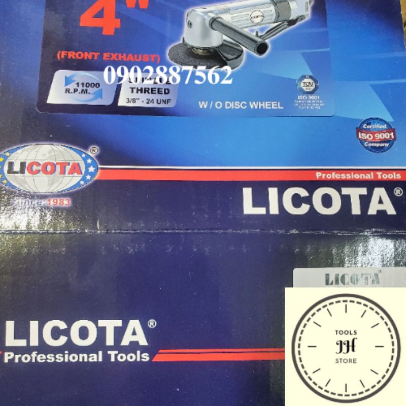 Máy mài góc dùng hơi 100mm LICOTA PAG-30012