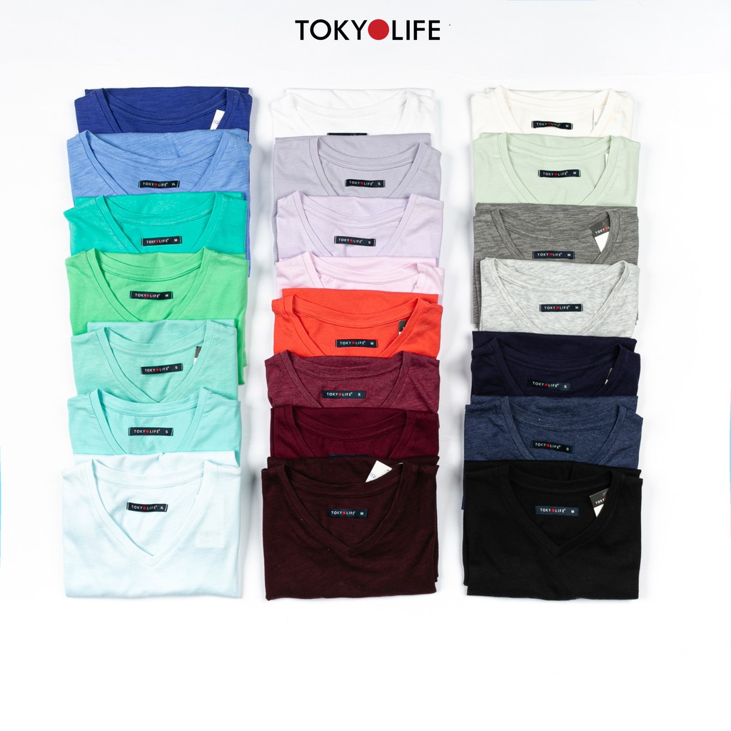 Áo T-Shirt Nữ TOKYOLIFE cổ tim G1/I9TSH500G