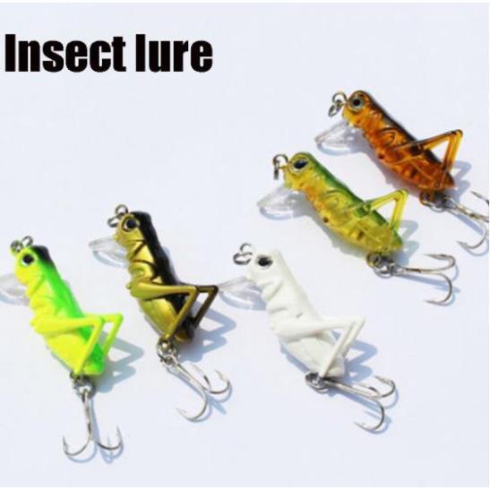 Mồi Châu Chấu - MỒI Côn Trùng_Lure _ 10