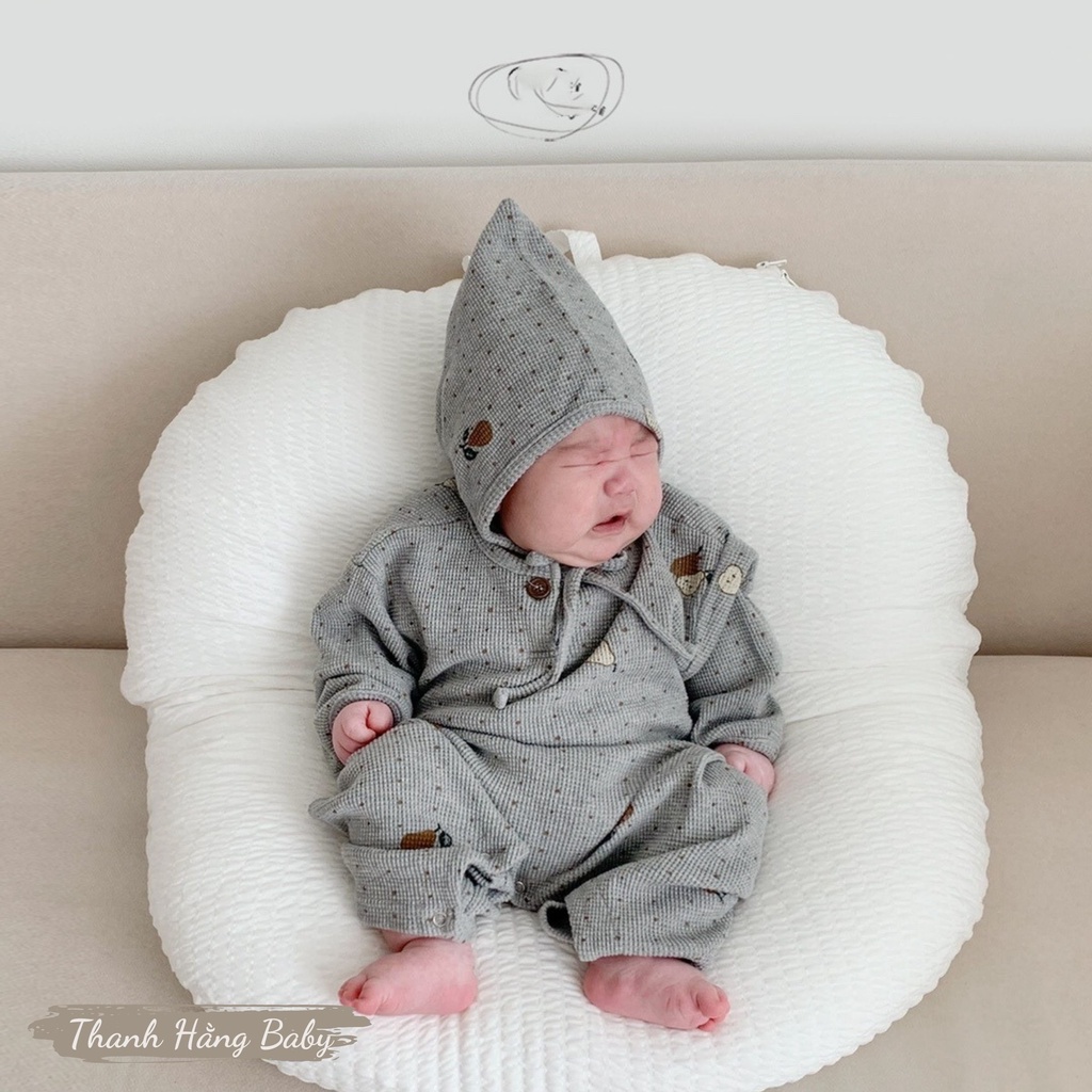 Body Dài Tay Cho Bé, Body Sleepsuit Cho Bé Thanh Hằng Baby 5 - 13 Kg