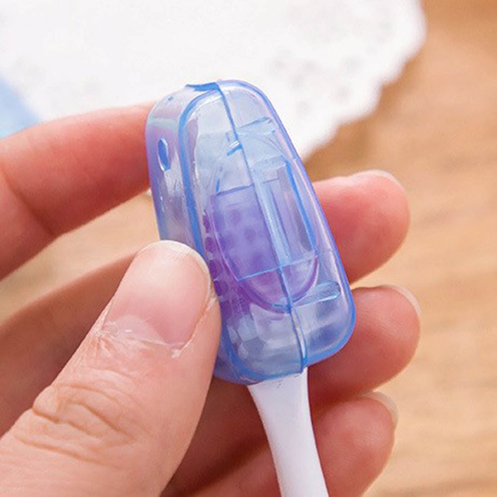 Bộ 5 nút nhựa đậy bàn chải đánh răng du lịch km