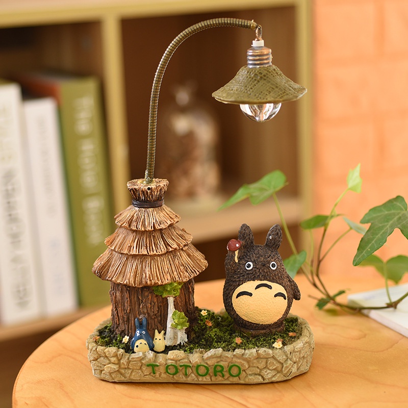 Đèn Ngủ Để Bàn Trang Trí Họa Tiết Totoro Dễ Thương Bắt Mắt