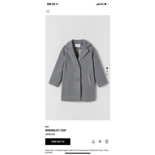AB265 - ÁO KHOÁC DẠ CHO BÉ CỔ VEST 2 CÚC