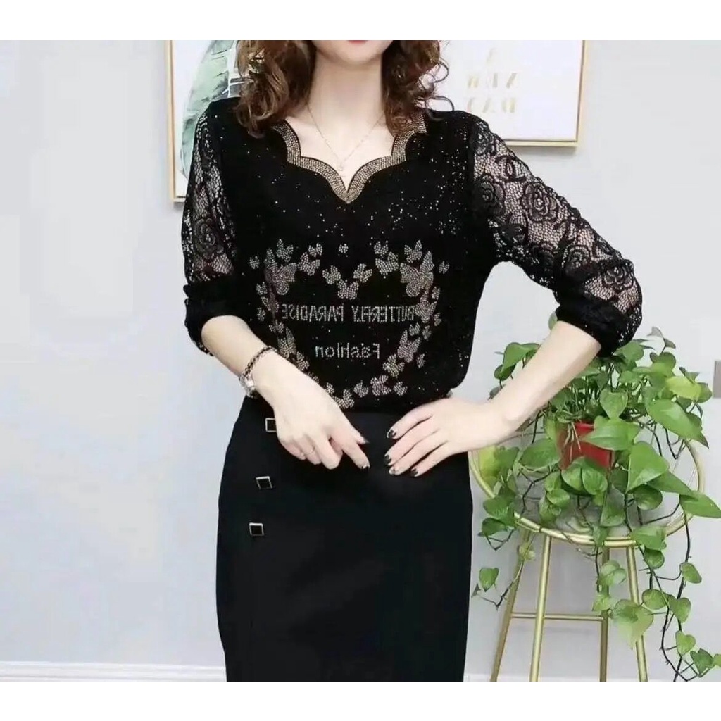 Áo Ren Tay Dài Phong Cách Phương Tây Thời Trang Mùa Thu Mới