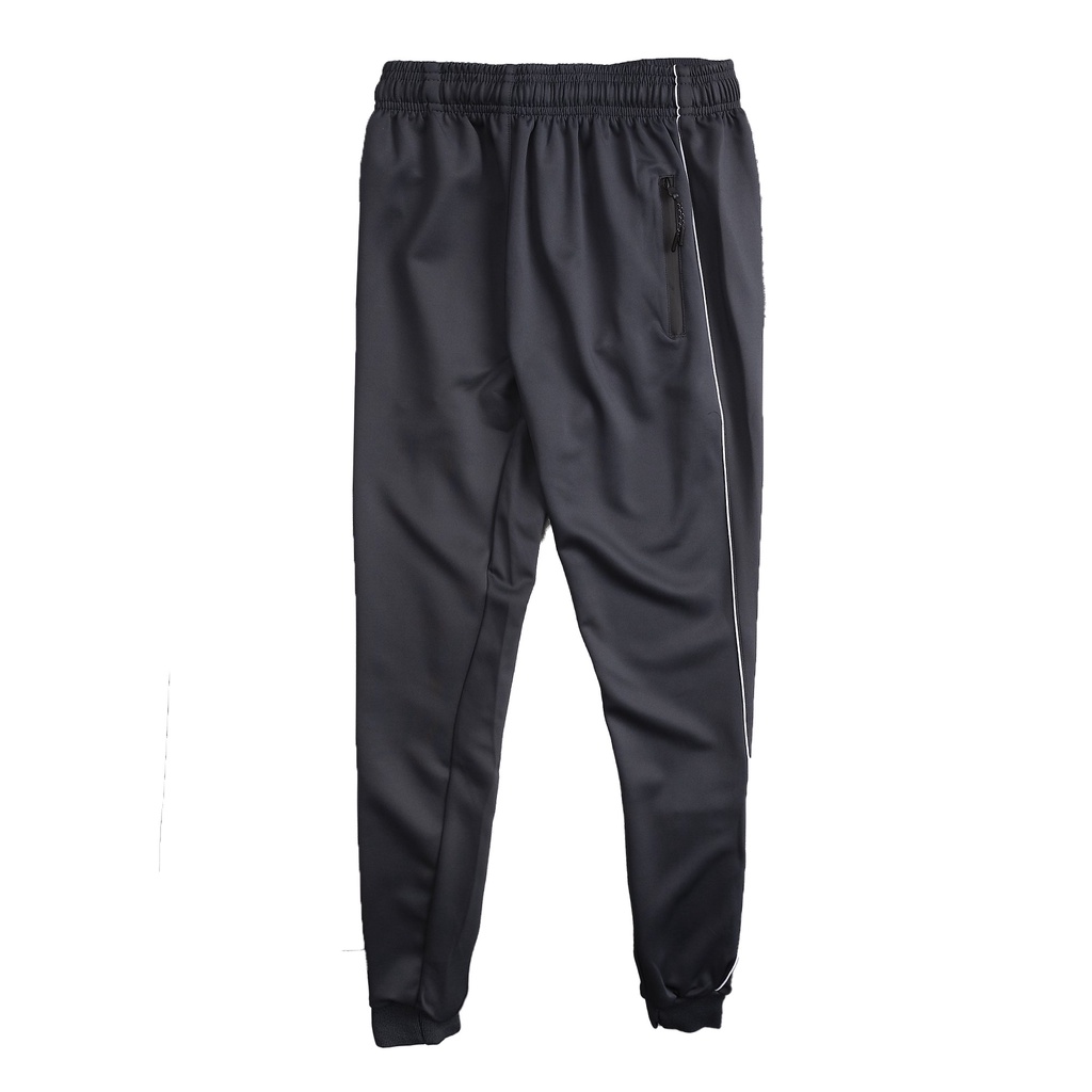 Quần Jogger Thể Thao unisex Ống Bo Thun Trơn Basic Sọc Dài Lưng Thun Dây Rút Co Dãn Cao Cấp - Big Sport, BS14