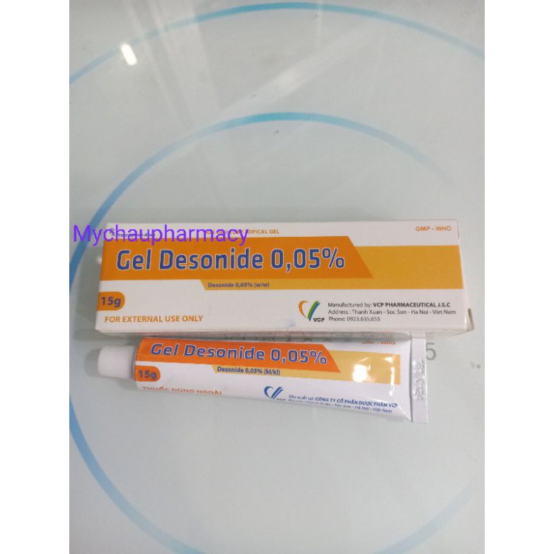 Gel Desonide 0.05 hỗ trợ viêm da người lớn và trẻ em trên 3 tháng tuổi