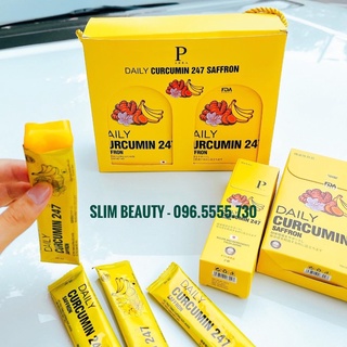 Thạch nghệ saffron vị chuối 247 nano japan - slim beauty