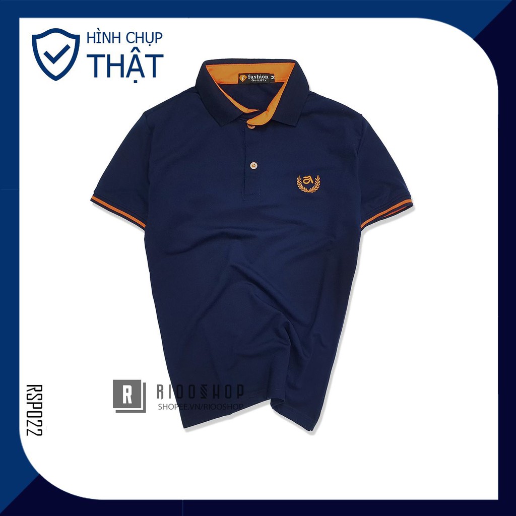 Áo Thun Nam Ngắn Tay Có Cổ Basic Cực Đẹp RSP022 | Áo Polo Nam Riooshop | BigBuy360 - bigbuy360.vn