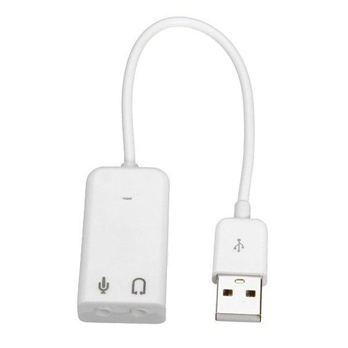 USB sound dây 7.1 (Cáp Chuyển Đổi Từ USB ra âm thanh cổng 3.5)- Full Box- Bảo Hành 6 Tháng - 1 Đổi 1