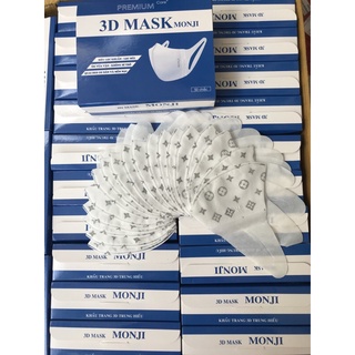 Hộp 50 Chiếc Khẩu Trang 3D MASK MONJ Hình LV