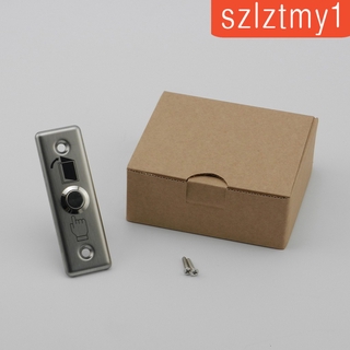 Stainless Steel Door Exit Push Release Button Switch For Access Control