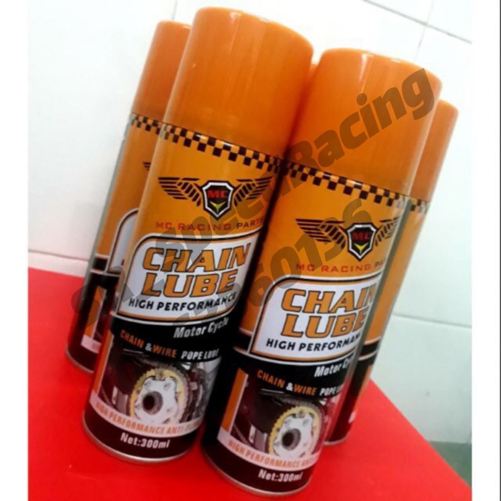 xịt dưỡng vệ sinh sên MC racing