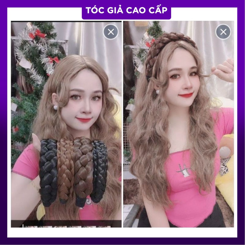 tóc cài bính size to cao cấp