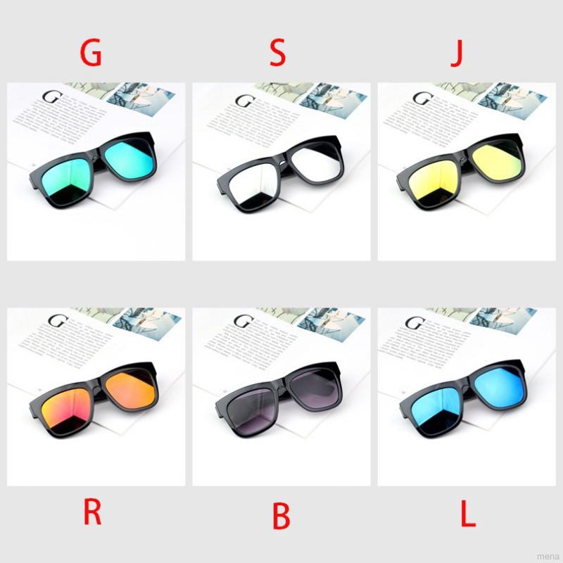 Kính râm gọng vuông chống tia UV dành cho bé trai và bé gái