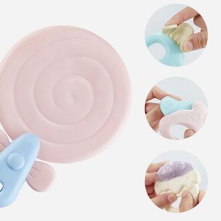 Bộ Đồ Chơi Xúc Xắc Gặm Nướu Nhựa ABS An Toàn Cho Bé 16 Món Có Hộp Đựng XX21