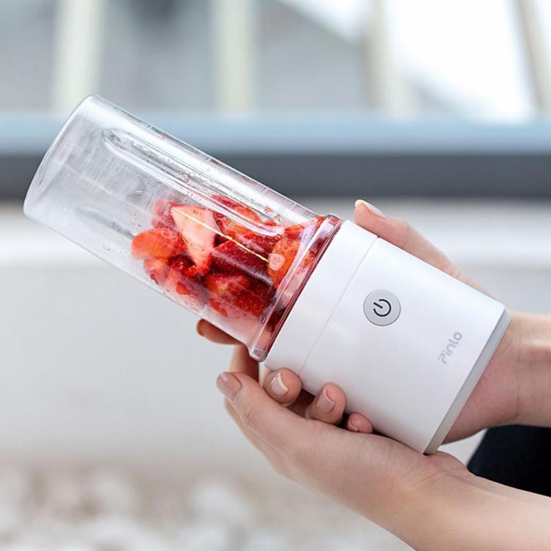 Máy xay Sinh Tố Thông Minh XIAOMI Pinlo hand juice machine 350ml mini cho nhà bếp thực phẩm hoa quả thịt tỏi ớt cầm tay