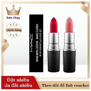 Son môi mac chính hang 100%, chống nước, nhiều màu lựa chọn🌸