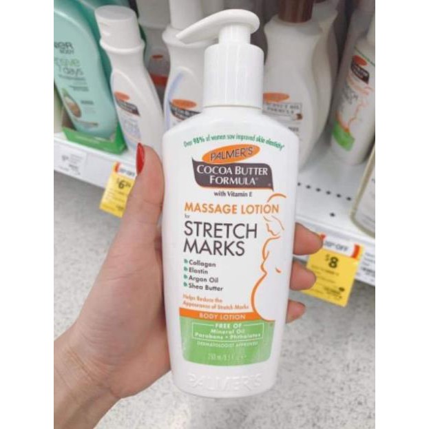 [USA] Kem/Lotion chống rạn da Palmer Stretch Marks