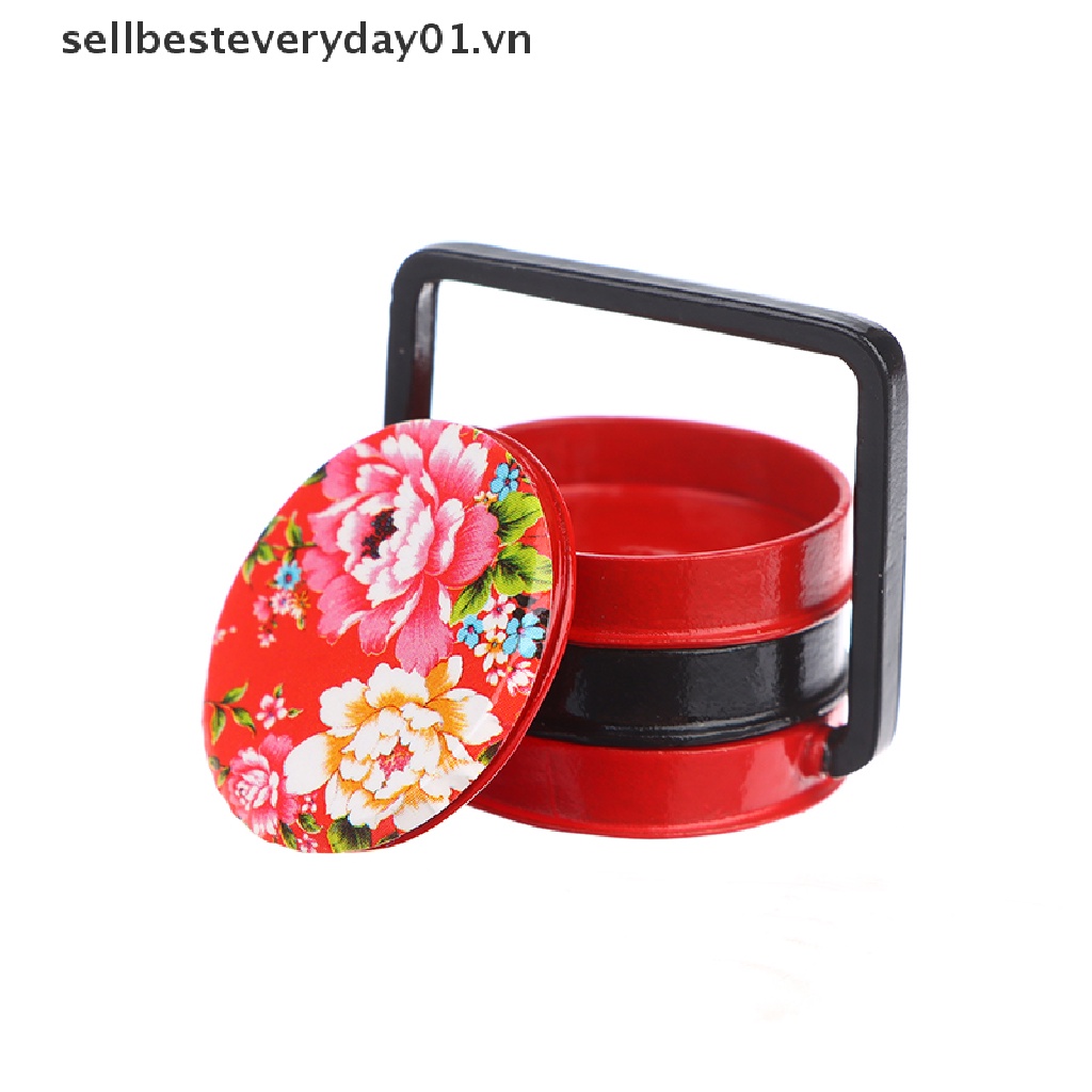 Mô Hình Rổ Đựng Thức Ăn Vặt Mini Bằng Hợp Kim Tỉ Lệ 1: 12 Trang Trí Nhà Búp Bê