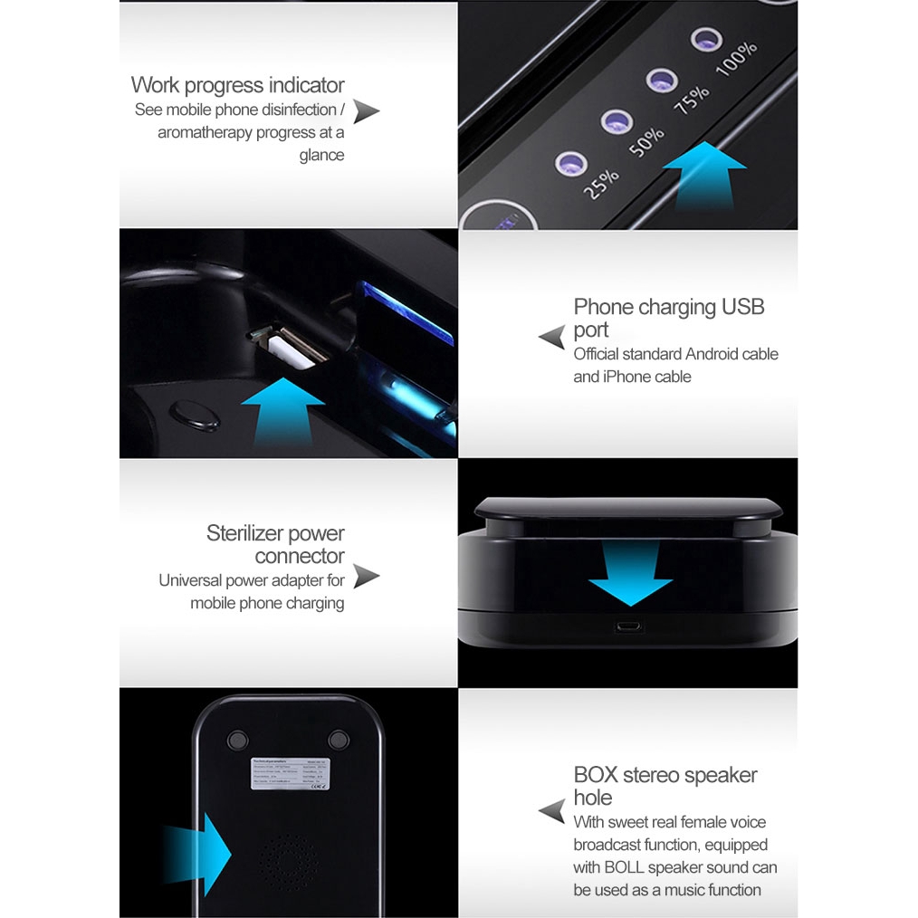 Bộ Thiết Bị Khử Trùng Đa Năng Tiện Dụng Chất Lượng Cao