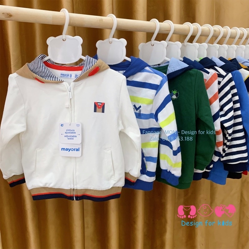 Áo khoác nỉ xuất dư Mayoral cho bé yêu