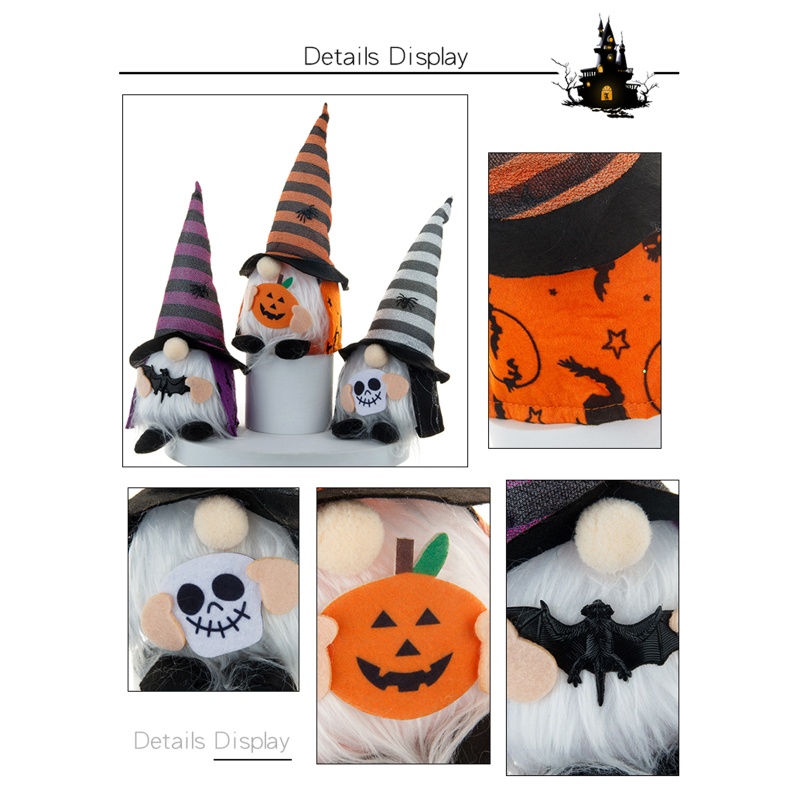 Wmmb Áo Choàng Hóa Trang Phù Thủy Có Đèn Led Dễ Thương Cho Búp Bê