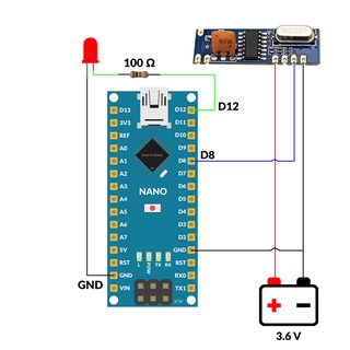 Bộ Thu Phát RF 433Mhz SRX882