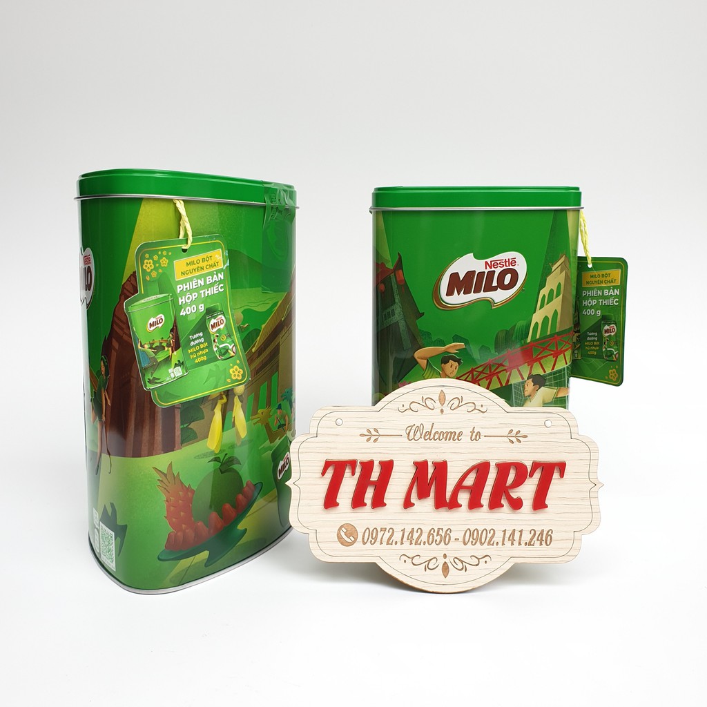 Milo Bột Sữa 3 Trong 1 Lúa Mạch Nestlé (Hộp400g)