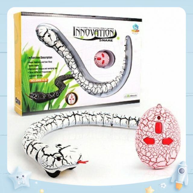 Đồ chơi RẮN ĐIỀU KHIỂN TỪ XA - Mô Hình rắn điều khiển có dây sạc - NO.9909 - anhma84 store - GIAO MÀU NGẪU NHIÊN
