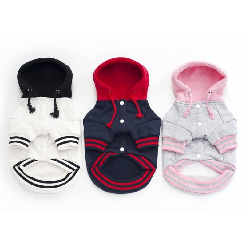 Áo hoodie thể thao cho thú cưng 100% cotton