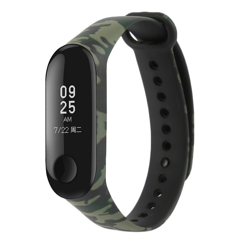 Vòng đeo tay xiaomi miband 3 rằn ri camo