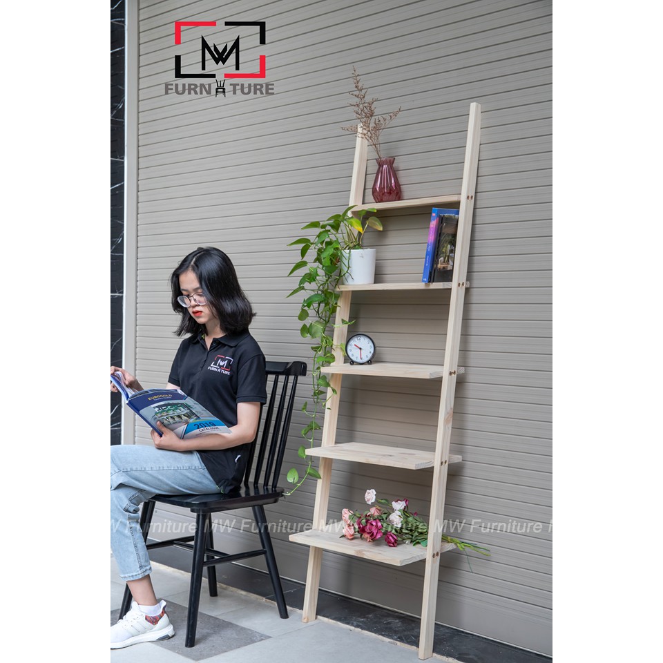 Thang kệ trang trí 5 tầng đa năng thương hiệu MW FURNITURE - Nội thất trang trí