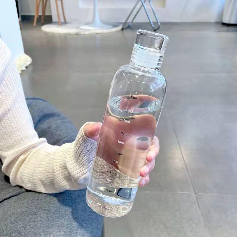 Bình Nước Thể Thao Bằng Nhựa Trong Suốt Chống Rò Rỉ Dung Tích Lớn 1