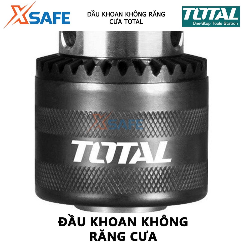 Đầu khoan (không răng cưa) TOTAL năng khoan 1.0 - 20mm, đầu khoan 60-115mm - [XSAFE]