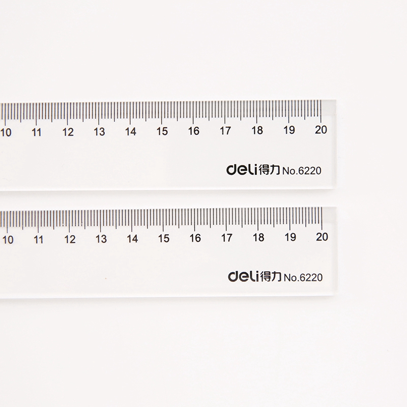 Thước kẻ trong suốt dài 20cm chất lượng cao