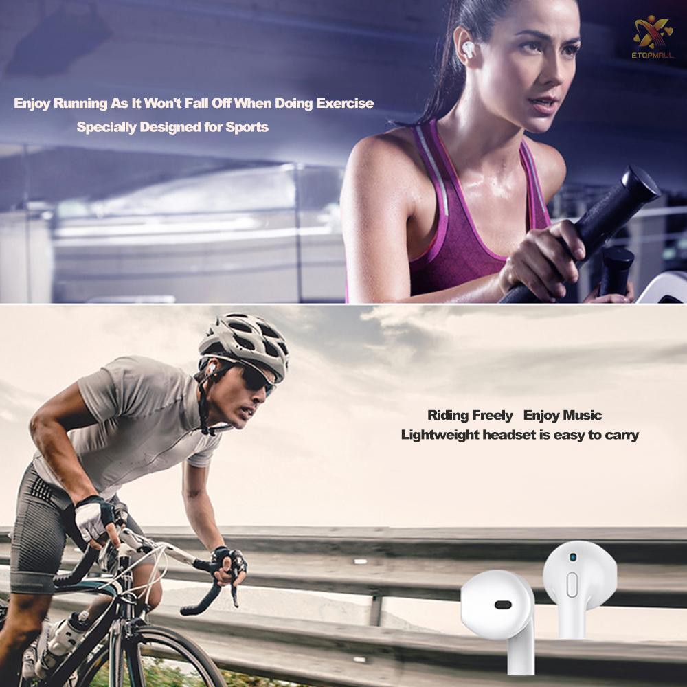 Tai Nghe Nhét Tai E & M Mini-I8X Kết Nối Bluetooth 4.2 + Edr Và Phụ Kiện