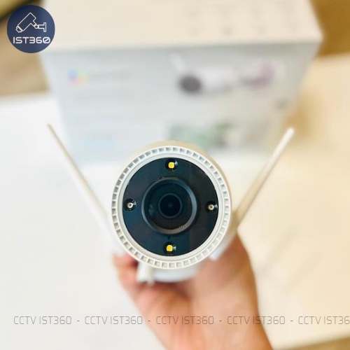 Camera Wifi IP ngoài trời, trong nhà EZVIZ C3TN 3.0M. Hỗ trợ đèn còi báo động, có màu sắc ban đêm,âm thanh 2 chiều