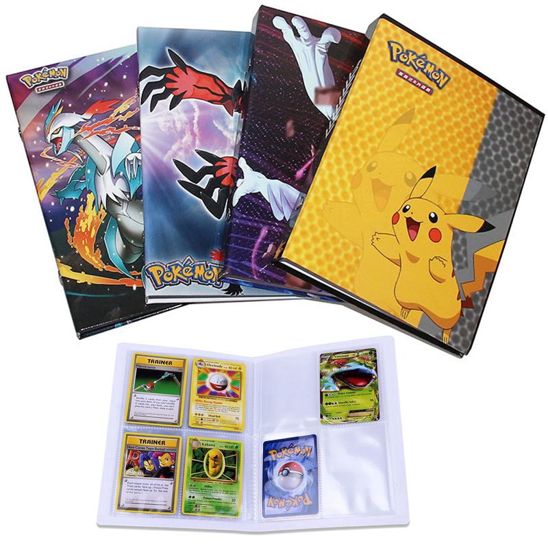 Album Đựng Thẻ Pokemon Gồm 180 Thẻ 4 Phong Cách
